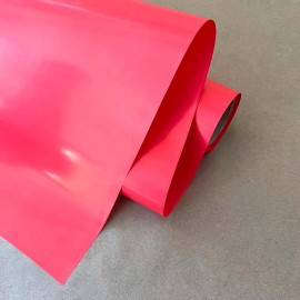 Пудровая пленка EXTRA однотонная Красный (50см х 9м)