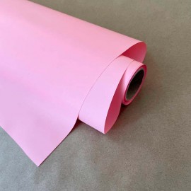 Пудровая пленка EXTRA однотонная Розовый (50см х 9м)