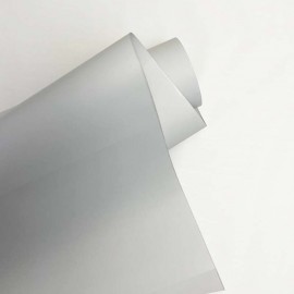 Пудровая пленка EXTRA однотонная Серый (50см х 9м)