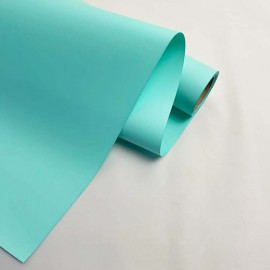 Пудровая пленка EXTRA однотонная Тиффани (50см х 9м)