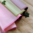 Folia matowa z wzorem obramowania 60 mikronów (60cm x 9m)