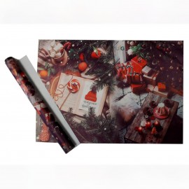 Designerska folia matowa Wigilia