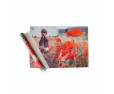 Designerska folia matowa Poppies