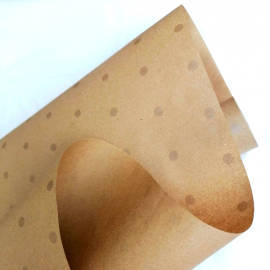 Papier pakowy z wzorem Grochu