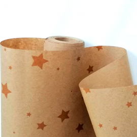 Papier pakowy z wzorem Gwiazdy