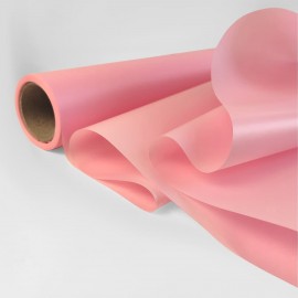 Матовая пленка 60 мкм розовая (50см х 9м)