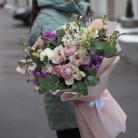 Матовая пленка 60 мкм светло-розовая (50см х 9м)